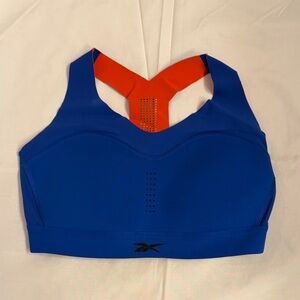 Reebok Vibrant Blue and Orange Sports Bra